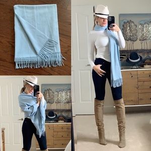 Oversized pashmina wrap